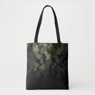 Green Fading Camouflage Tasche