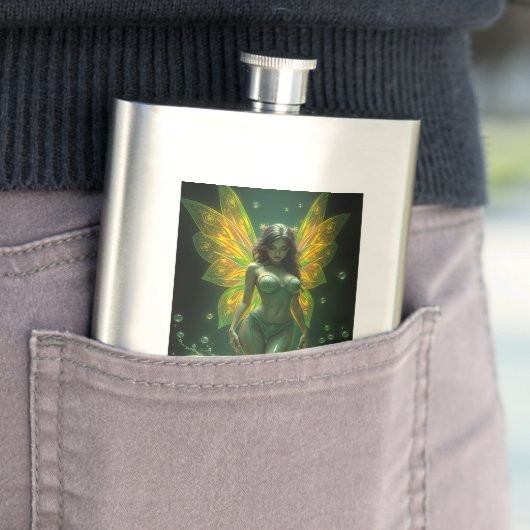 Green Fairy Absinthe Flachmann (Beispiel)