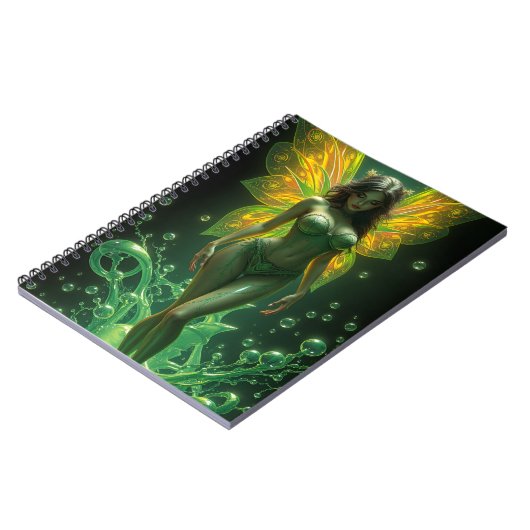 Green Fairy: Absinthe Notizblock (Linke Seite)