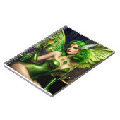 Green Fairy: Absinthe Notizblock (Linke Seite)