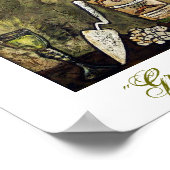 "Green Fairy" Absinthe Poster (Ecke)