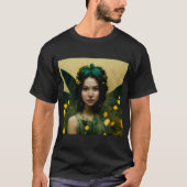 Green Fairy Basic Dark T - Shirt (Vorderseite)