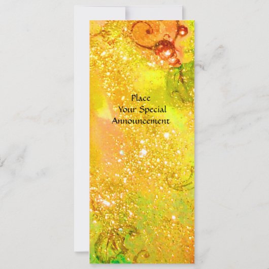 GREEN FAIRY EINLADUNG (Rückseite)