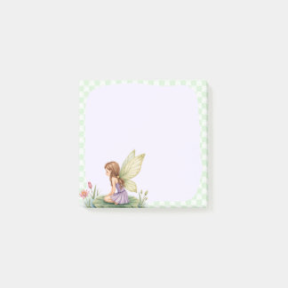 Green Fairy Memo Pad - Verzaubernde Note Post-it Klebezettel
