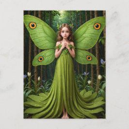 Green Fairy Postkarte