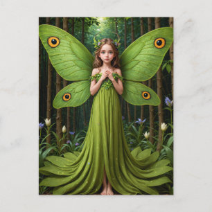 Green Fairy Postkarte