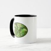 Green Fairy Splashy Collage I Tasse (Vorderseite Links)