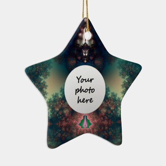 Green Fairy Tale Keramikornament (Rechts)