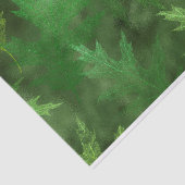 GREEN FALL AUTUMN LEAVES SEIDENPAPIER (Ausschnitt)