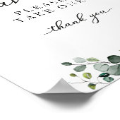 Green Fall Pumpkin Baby Duwer Favors Schild (Ecke)