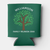 Green Family Reunion Tree Cool Custom Keepsake Dosenkühler (Vorderseite)