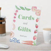 Green Farmer's Market Baby Duschkarten & Geschenke Sockelschild (In SItu)