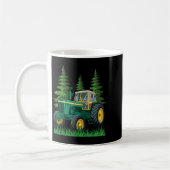 Green Farming Tractor  Kaffeetasse (Links)