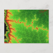 Green Fault Line Postcard Postkarte (Vorderseite)