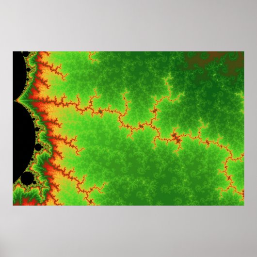 Green Fault Line Poster (Vorne)