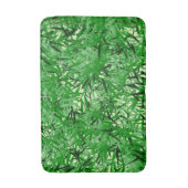 Green Fern Bath Mat Badematte (Vorderseite Vertikal)