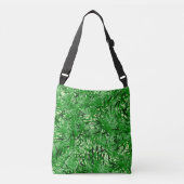 Green Fern Cross-body Tote Bag Tragetaschen Mit Langen Trägern (Vorderseite)