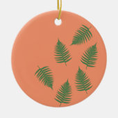 Green Fern Lucky Ornament (Vorne)