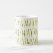 Green Fern Muster Kaffeetasse (Mittel)