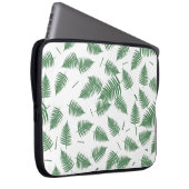 Green Fern Pflanzen Leaf-Muster Laptop-Sieb Laptopschutzhülle (Vorne Rechts)