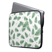 Green Fern Pflanzen Leaf-Muster Laptop-Sieb Laptopschutzhülle (Vorderseite Links)