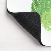Green Fern Trio Mousepad (Ecke)