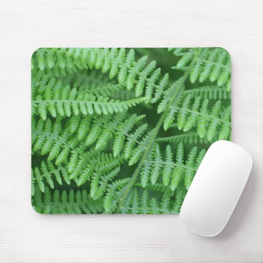 Green Ferns Nature Mousepad (Mit Mouse)