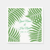 Green Ferns Thunder_Cove Serviette (Vorderseite)