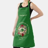 Green Festive JESUS IST DER GRUND FÜR DIE Weihnach Schürze (InSitu)