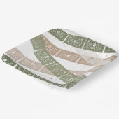 Green Fiesta Geburtstagspartei Teller (Gewinkelt)