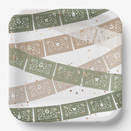 Green Fiesta Geburtstagspartei Teller