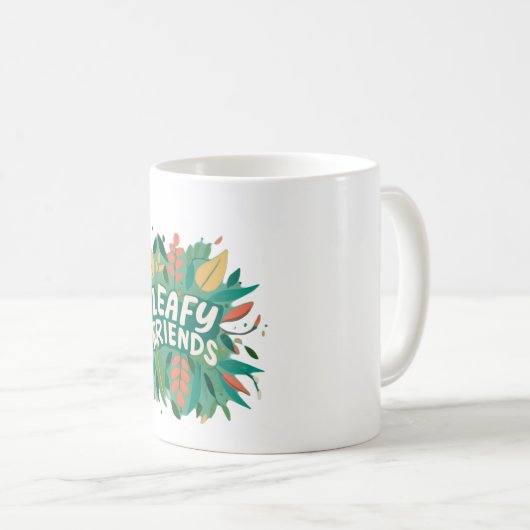 Green Fingers Kaffeetasse (VorderseiteRechts)