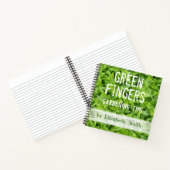Green Fingers Notizblock (Innenseite)