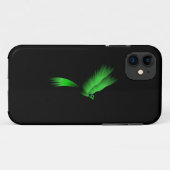 Green Fire Bird Case-Mate iPhone Hülle (Rückseite (Horizontal))