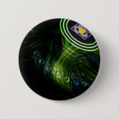 Green Fire Lawle, 6 cm Abzeichen rund Button (Vorderseite)
