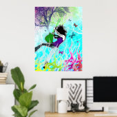 Green Fire Poster (Heimbüro)