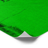 Green Fitness Poster - Motivation! (Ecke)