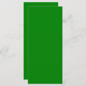 Green Flat Card (Vorne/Hinten)