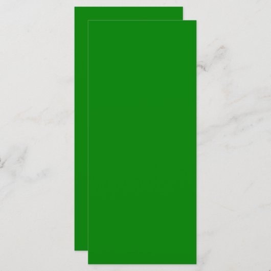 Green Flat Card (Vorne/Hinten)