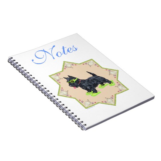 Green FlipFlops Notizblock (Rechte Seite)