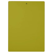 Green Floral Clipboard Klemmbrett (Rückseite)