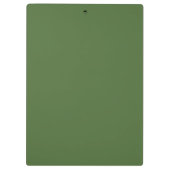 Green Floral Clipboard Klemmbrett (Rückseite)