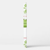 Green Floral Damask Pink Gerber Daisy Case-Mate iPhone Hülle (Rückseite / Rechts)