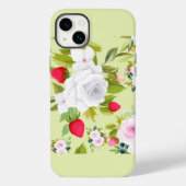 Green Floral iPhone Case (Rückseite)