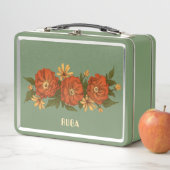 Green floral Lunchbox (Beispiel)