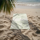 Green Floral Personalisiert William Morris Pattern Strandtuch