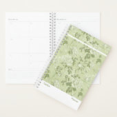 Green Floral Small Planner Planer (Anzeige)