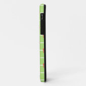 Green Floral Tiles Case-Mate iPhone Hülle (Hinten/Links)