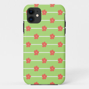 Green Floral Tiles Case-Mate iPhone Hülle