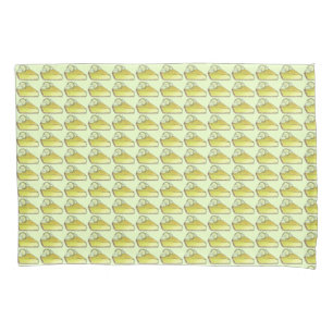 Green Florida Key Limon Pie Slice Dessert Feinschm Kissenbezug